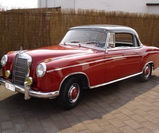 oldtimerliefhebber; Mercedes-Benz 220S Coupé 1958