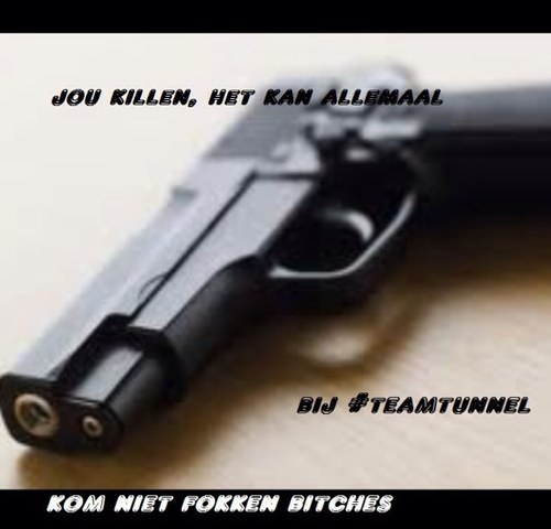 Kom niet fokken wij zijn TeamTunnel