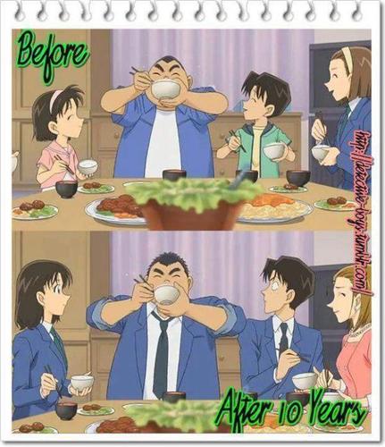 小嶋 元太| Boss of Detective Boys| I loves food, especially braised eel on rice| #OtakuFamily|#DConanFamily