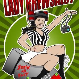 Rockin' home brewin', roller derby ref from the 'Gong.