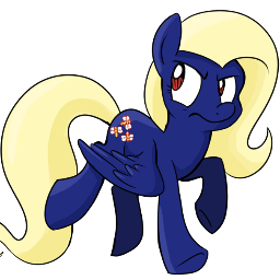 mlp_Buzzeroff's profile picture. Devil, get the door! You want one of my highly trained pets? No? Then BUZZ OFF! (avatar by @sophiecabra)