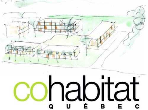 Une communauté de voisins dans un village urbain. 1er projet d'habitat participatif au Québec: des unités privées, des espaces partagés et de la convivialité!