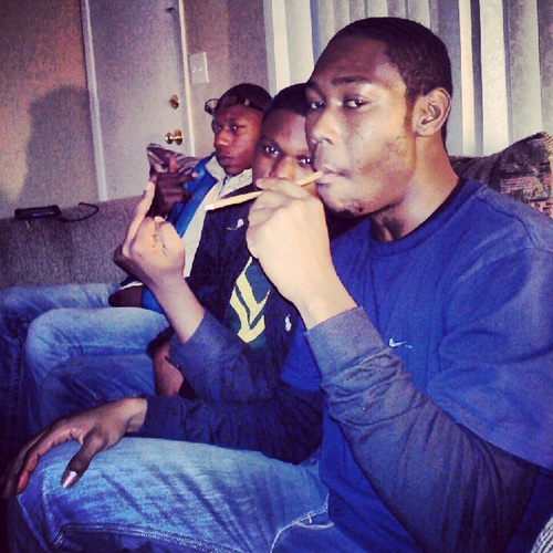 Just a chillin ass nigga fwm, I dont bite