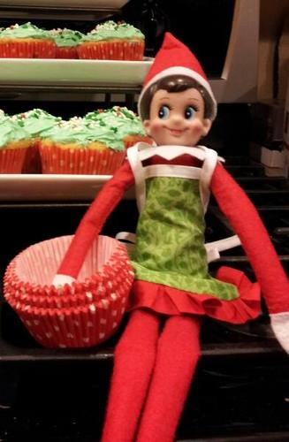 PinkSparkleBlue's profile picture. My name is Pink Sparkle Blue and I'm an Elf on the Shelf. I like candy, glitter, watching Christmas movies, sewing, and getting into things I shouldn't.