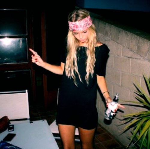 sorority girl. partier. bitch. haters love me ✌