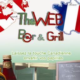 THE WEB CAFE  Authentique Cuisine Canadienne. Burgers, Pizzas maison et Chili, recette exclusive du patron Canadien ! Internet: Ordinateurs à disposition