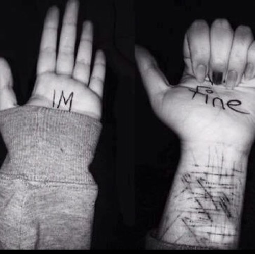 I dont know who i am anymore, scars consume me. Food rejects me. Life wants me gone.