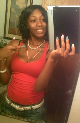 why u standin dere jus watchin iam gon give u some to look at♥ follow me