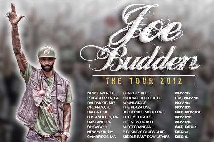 Joe Budden Events page