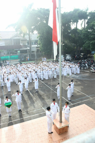 Keluarga besar Paskibra SMAN 98