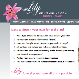 Lily Prepaid Funeral Plans in the UK, purchase a funeral at todays price http://t.co/tG60GBf0