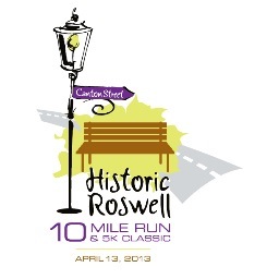 On 4/13/13 the first annual Roswell 10 mi/5k run will happen in downtown Roswell! Courses begin and end on Canton St. Fun post race with drinks, food and music!
