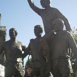 west ham season ticket holder bobby moore upperwith my dad and my 7and9 year old boys