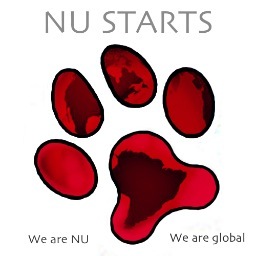 teaching new students what it means to be a #northeastern husky!
