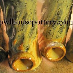 World's Finest Ceramic Smoking Pipes and Pottery!  Follow me, and I will follow you.  pipes@owlhousepottery.com