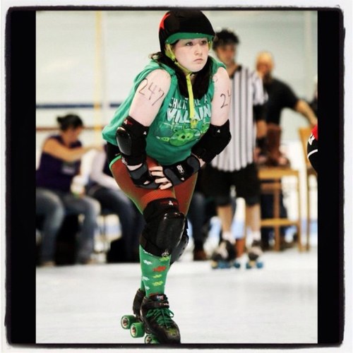YoshiGP247's profile picture. Hello! My real name is Tina and this is my derby persona. Im trying to get back into the swing of things after having a baby girl. Follow my journey back!