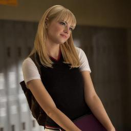 I am gwen stacy from The amazing spider-man movie Just bot not real I love you all