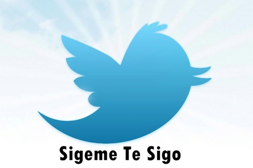 Sigeme y te sigo,me dejas de segir; te dejo de segir;)