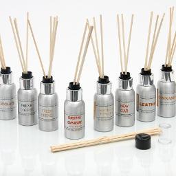 Unique home and car fragrances: including New Car Smell, leather, popcorn, fresh coffee & bread, chocolate & cinnamon. All available as sprays and diffusers.