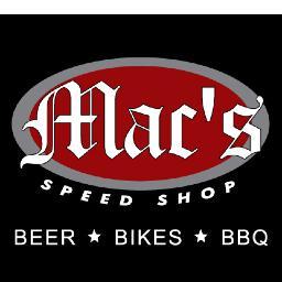Mac's Speed Shop is a casual BBQ restaurant with over 200 Craft Beers by the bottle and on draft. Specializing in NC and SC BBQ.