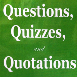 Questquizzquote's profile picture. Questions, Quizzes and Quotations is a brain-challenging book of trivia and general knowledge, available at: http://t.co/GgrgBxIT. Over 7000 Questions, 200 Quot