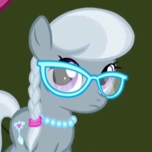 Like, I'm Silver Spoon. Total BFFs with Diamond Tiara. And totally better than you.