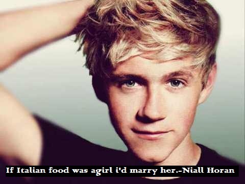 I luvvvv one direction and food @niallofficial