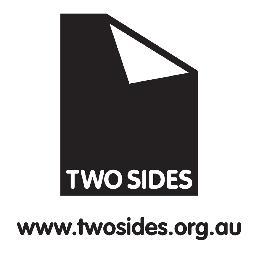 Two Sides Australia aims to promote and raise awareness of the environmental credentials of print and paper.