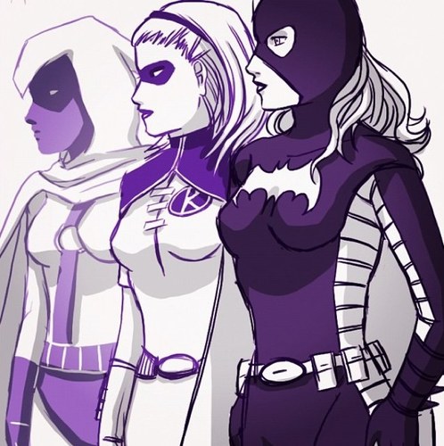 One thing I've learned as a member of Batman Inc, you're never alone with a bat signal.. [RP]