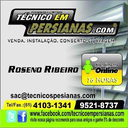 Loja de PERSIANAS Vendas, Inst., Conserto e lavagem em todos os modelo  veja http://t.co/9A5O67qq 061 41031341/95218737 Dê RT