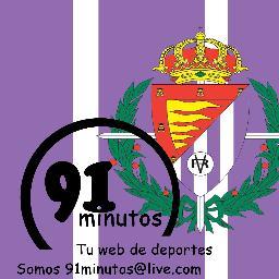91minutosVALLA's profile picture. informamos de la actualidad del Real Valladolid. Sección del diario digital 91minutos, dedicada únicamente al Valladolid
