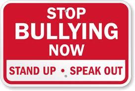 Help stop bullying! Together we can erase bullying but ony with your help!