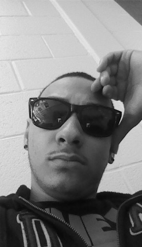 light skin man just chillin