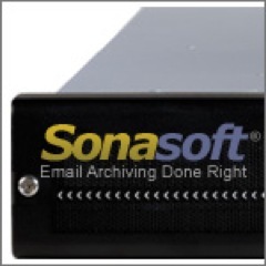 TeamFollowBack. SonaVault Email Archiving Appliance powered by Rorke & Microsoft Windows Server 2012. Microsoft Storage Pools, RAID 5, E-Z expandable. Sonasoft