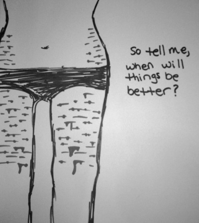 I'm just another teenage girl alone in this world