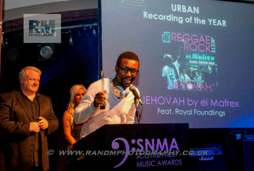 Two times MOBO Awards nominee, SCOTTISH MUSIC AWARDS winner of Artist of the Year & Urban Recording of the Year. I'm a Jesus freak!
