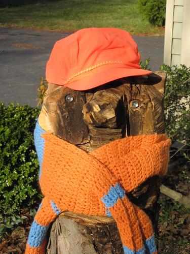 I started as a stump, but look at me now - I'm on the cover of the New York Times Arts section! - Inspired by CMT's 'Chainsaw Gang' -
