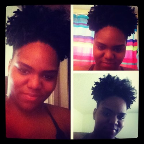 Im a cool down 2 earth type of chick, currently going NATURAL 4 1/2 months and counting, and im a new mommie...if u wanna know anything else JUST ASK ME :)
