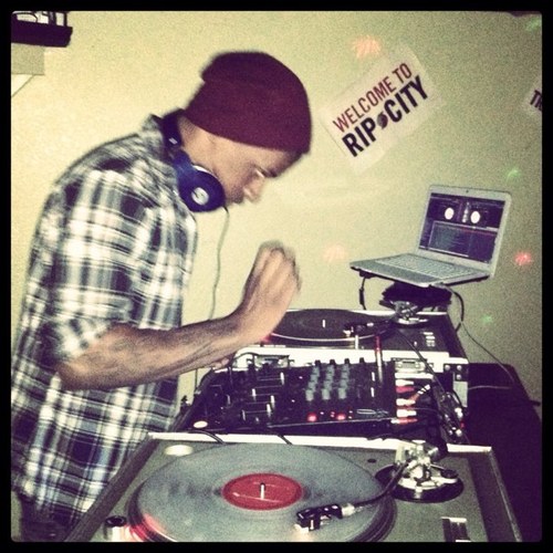 EDM dj tattooed hard working out going loving life clothing line