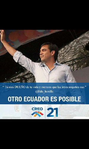 Grupo ciudadano convencido que #EduardoBonilla será una voz importante en la Asamblea Nacional.