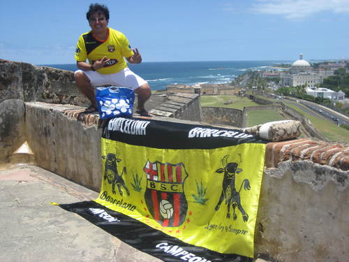 101% Barcelones,Amarillo de Corazon y mi Bandera conmigo a donde voy !!!
