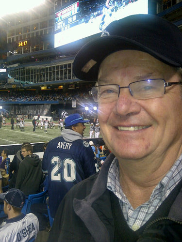 Cancer Survivor, Heart Bypass Recipient, Married 40 years, Polymath, and a lifelong Saskatchewan Roughrider fan.