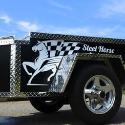 Take over the road like never before! Steel Horse trailers give you the comfort of taking what you need with you in our cargo trailer for your motorcycle.