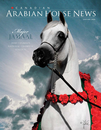 The Canadian Arabian Horse News is the official publication of the Canadian Arabian Horse Registry.