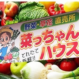 菜っちゃんハウスは新鮮な朝摘み野菜がズラリと並んでいて鮮度抜群。旬の野菜を一番おいしい時期に試食しながらレシピを紹介。めずらしい野菜もあるので必見！
また、☆アットホームな店内はいつも賑やか☆ お気軽にご来店お待ちしております。旬の野菜情報を菜っちゃんがつぶやきます(^_^)