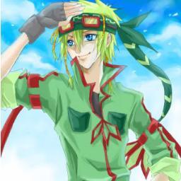 330. Flygon convertido en humano a causa de un accidente. Alegre y energético. Adoro surcar los cielos. Peli-verde. Novio de @Izu_Bakufun~3