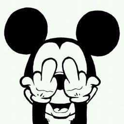 se nao quer ser meu amigo, que você tenha o mesmo destino do walt disney (=
