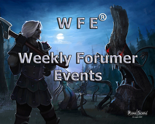 OfficialWFE's profile picture. WFE - Weekly Forumer Events. Event Community in RuneScape for all RuneScape Players! Twitter page updated by: Michielovie