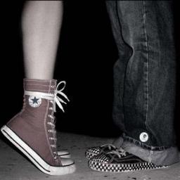 One time, One life, One love and One kiss  
I follow you!