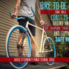 The BTBF tour is a bicycle tour from coast to coast to raise awareness of sex trafficking and support for safe houses.